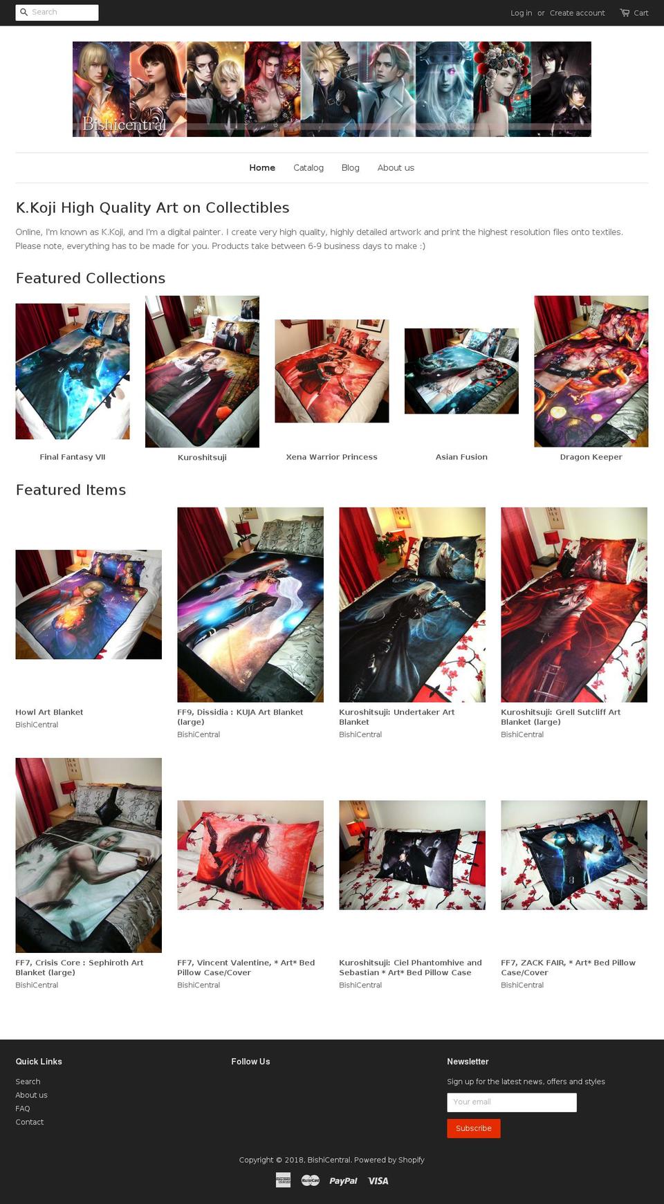 k-koji-art.com — Shopify storefront screenshot