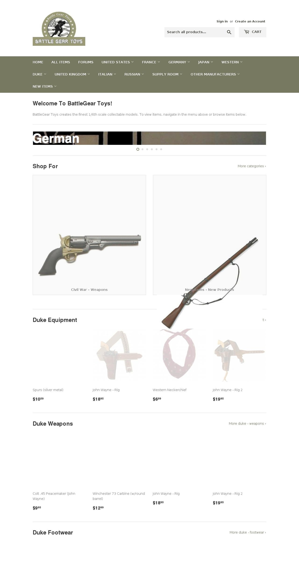 k-rations.com — Shopify storefront screenshot