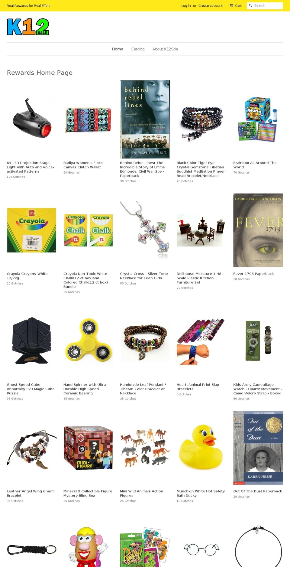 k12sale.com shopify website screenshot