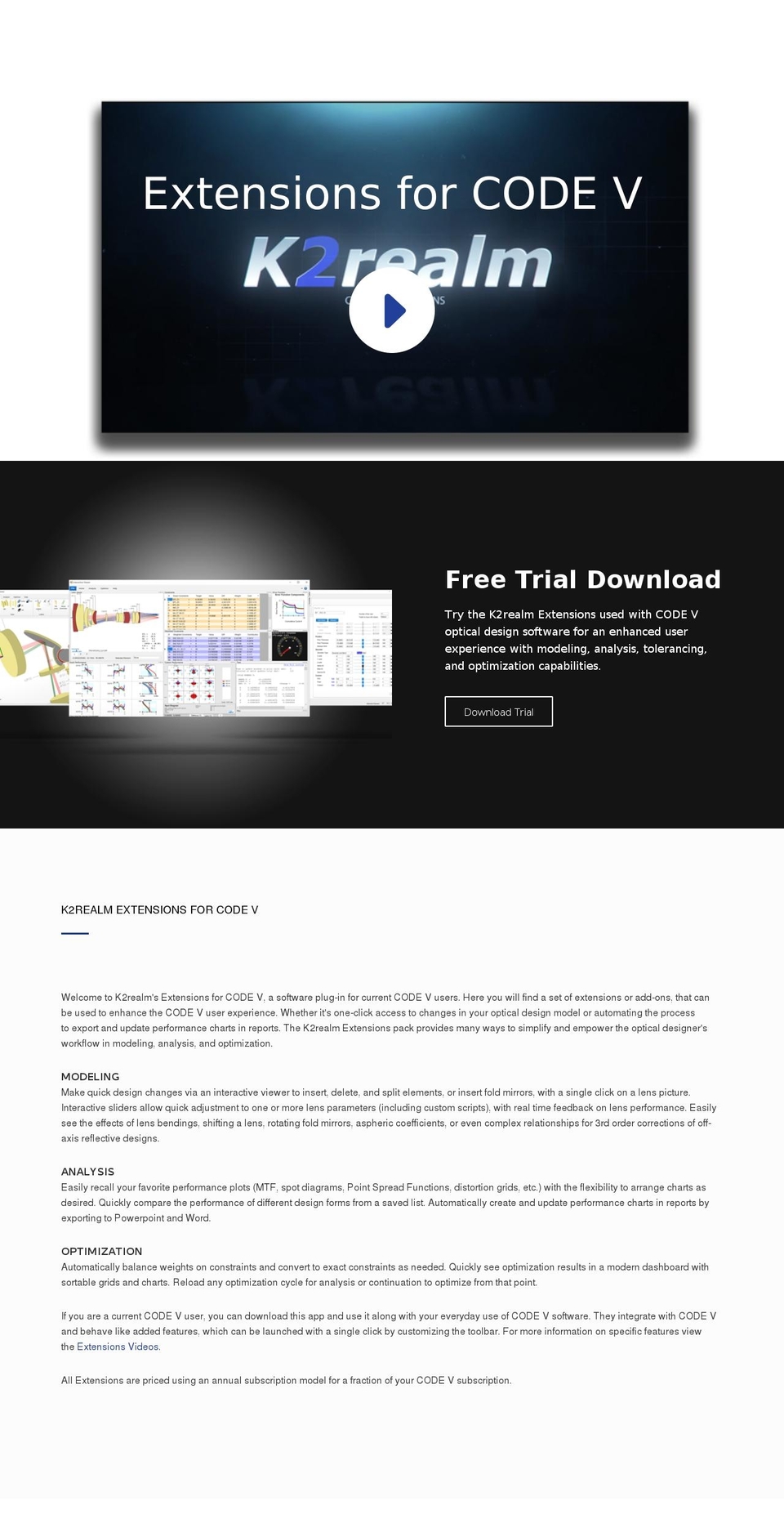 k2realm.com — Shopify storefront screenshot