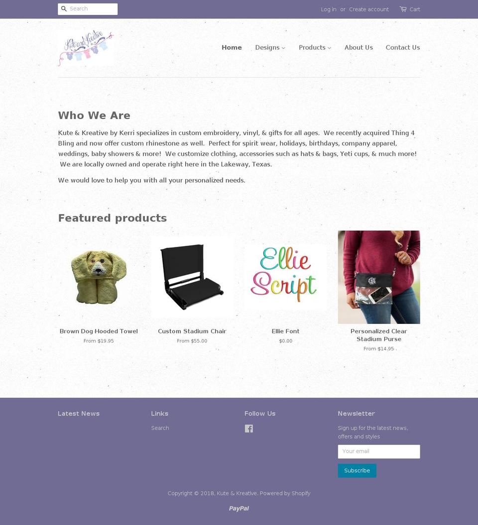 k3boutique.com — Shopify storefront screenshot