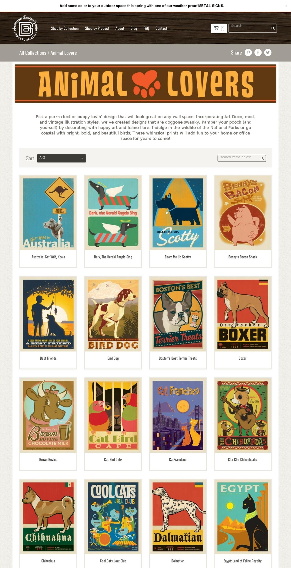 k9collection.com shopify website screenshot