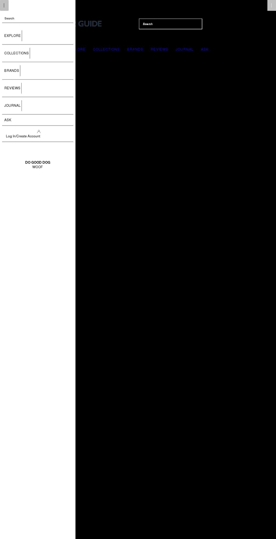 k9gearguide.com shopify website screenshot