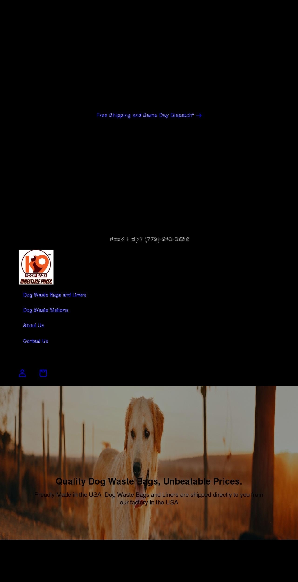 k9petstations.com shopify website screenshot