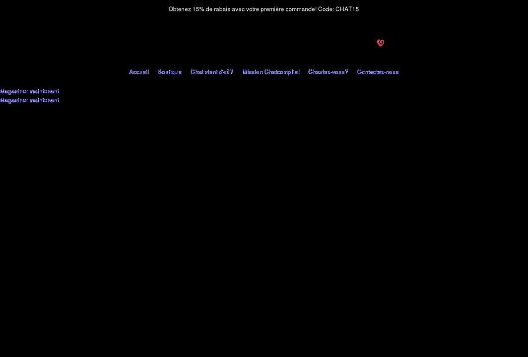 kabanacha.com shopify website screenshot