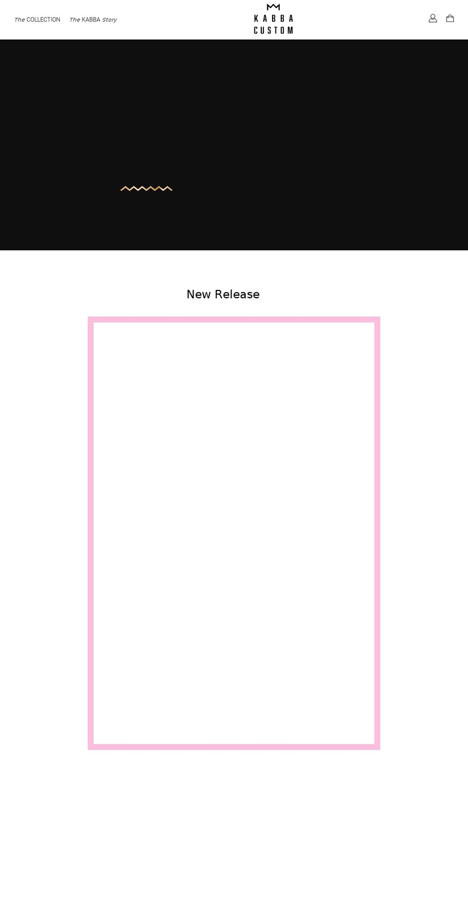 kabbacustom.com shopify website screenshot