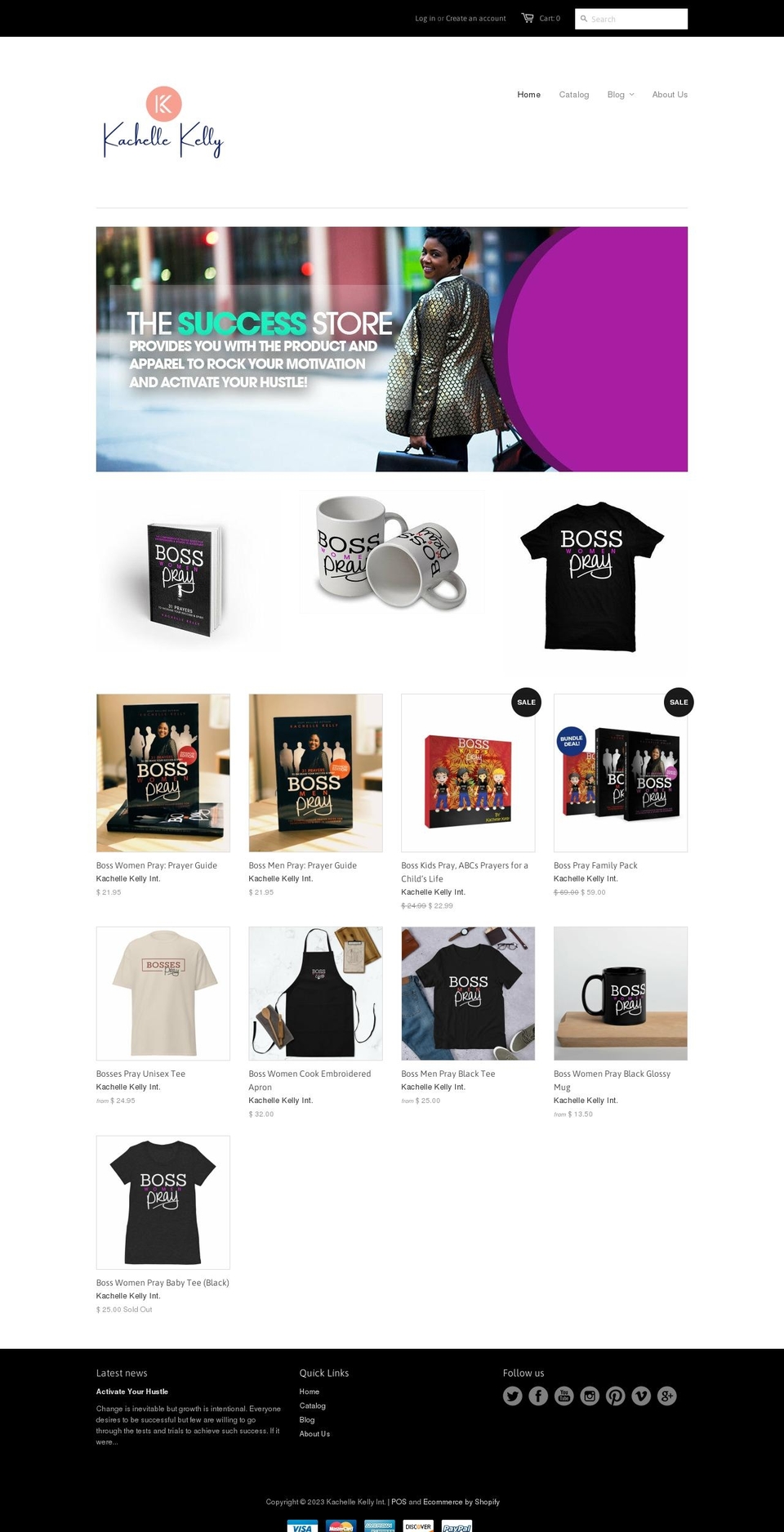 kachelle-kelly.myshopify.com shopify website screenshot