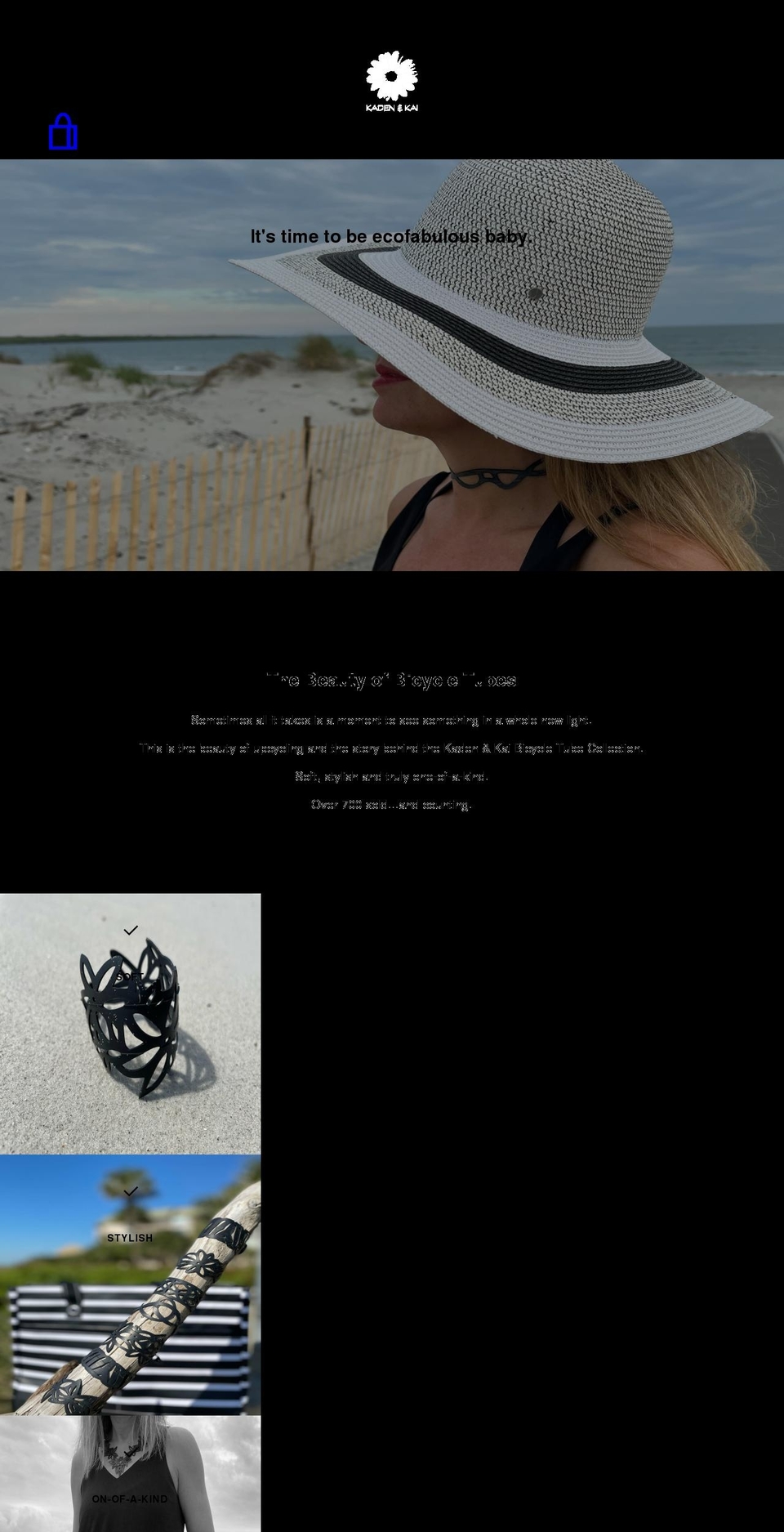 kadenandkai.com shopify website screenshot