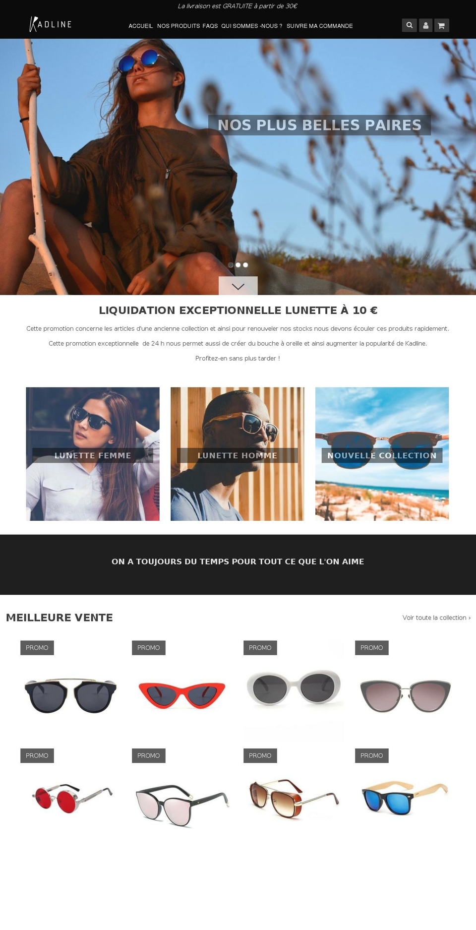 speedfly-1-08 Shopify theme site example kadline.com