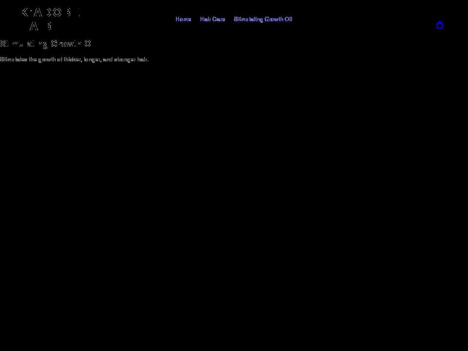 kadorehair.com shopify website screenshot