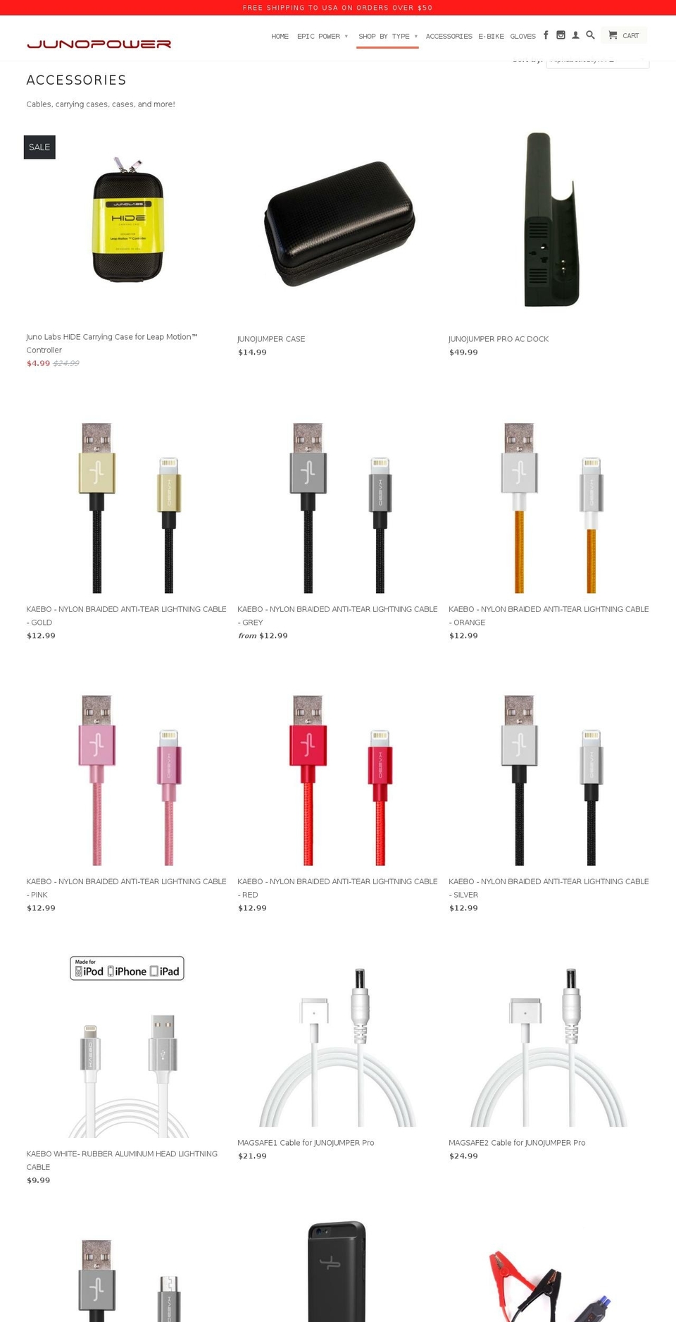 Juno Power Summer 2015 Shopify theme site example kaebo.com