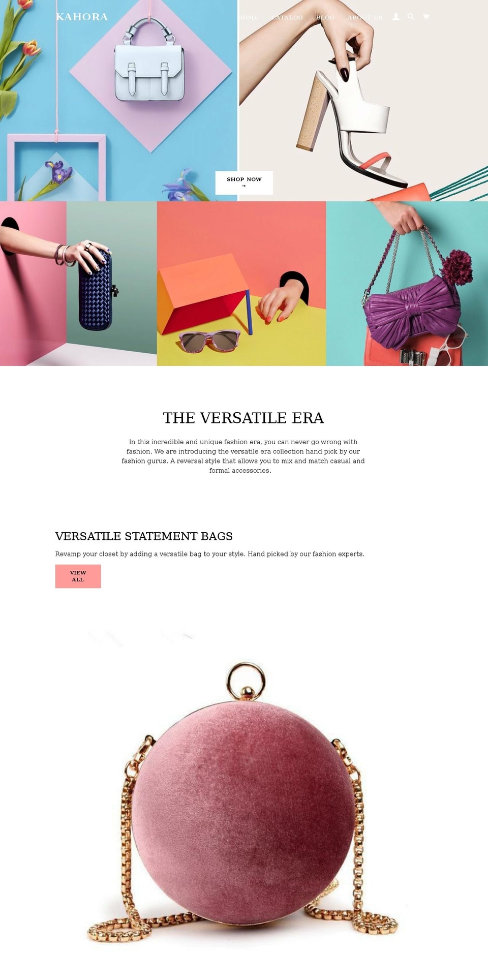 kahora.com — Shopify storefront screenshot