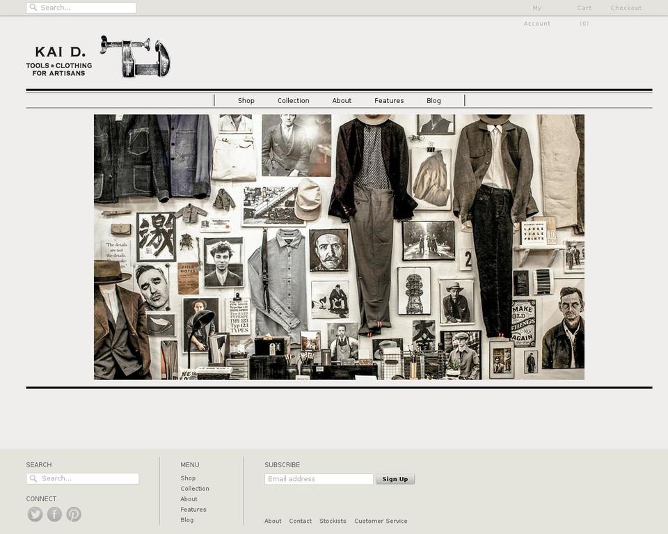 Fire Lite Copy of Kai D Utility Active Theme Shopify theme site example kaidnewyork.com