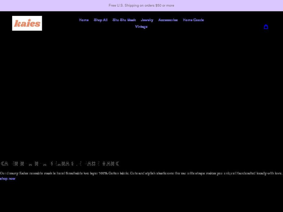 kaieskonveni.com shopify website screenshot