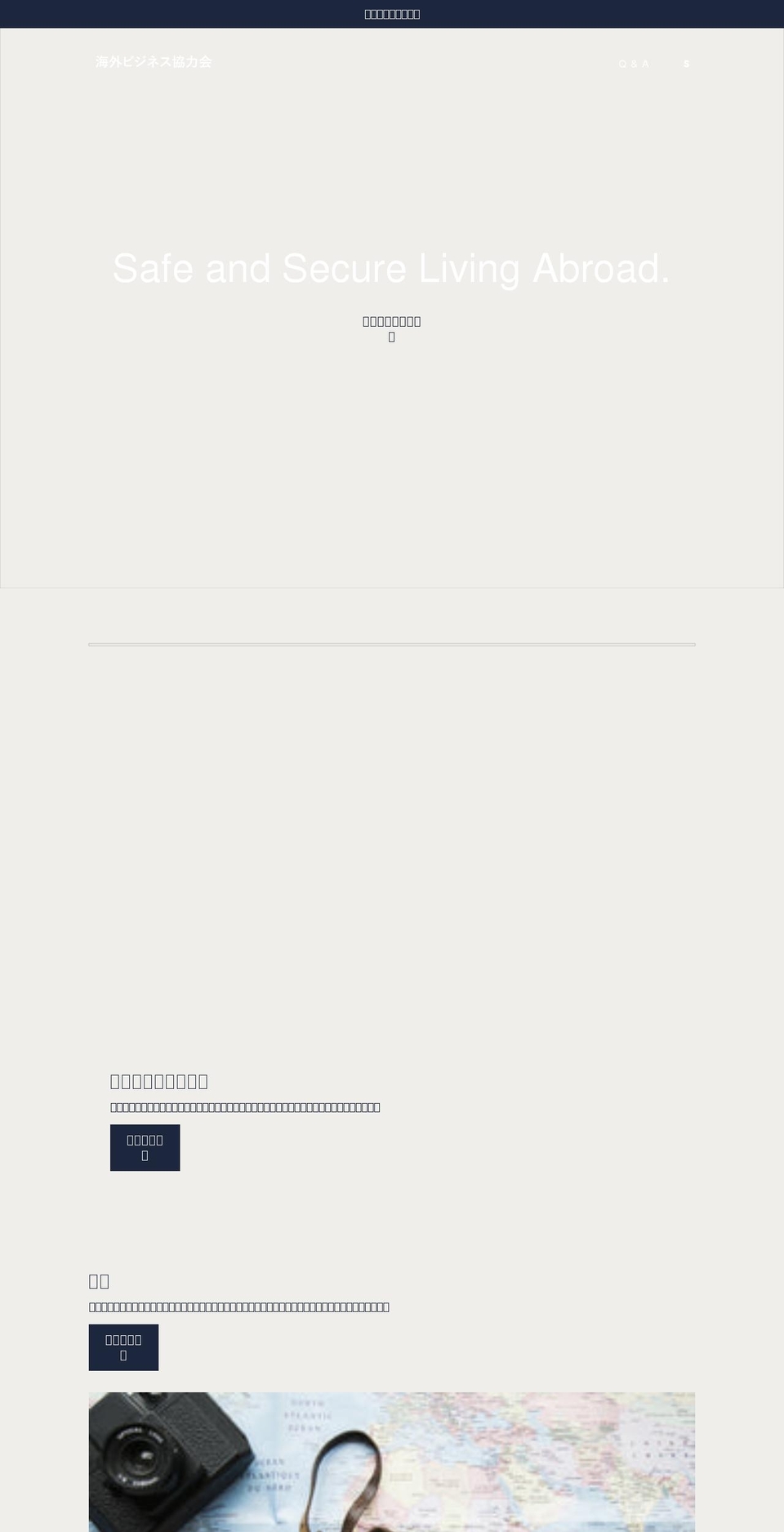 kaigaibusiness.org shopify website screenshot