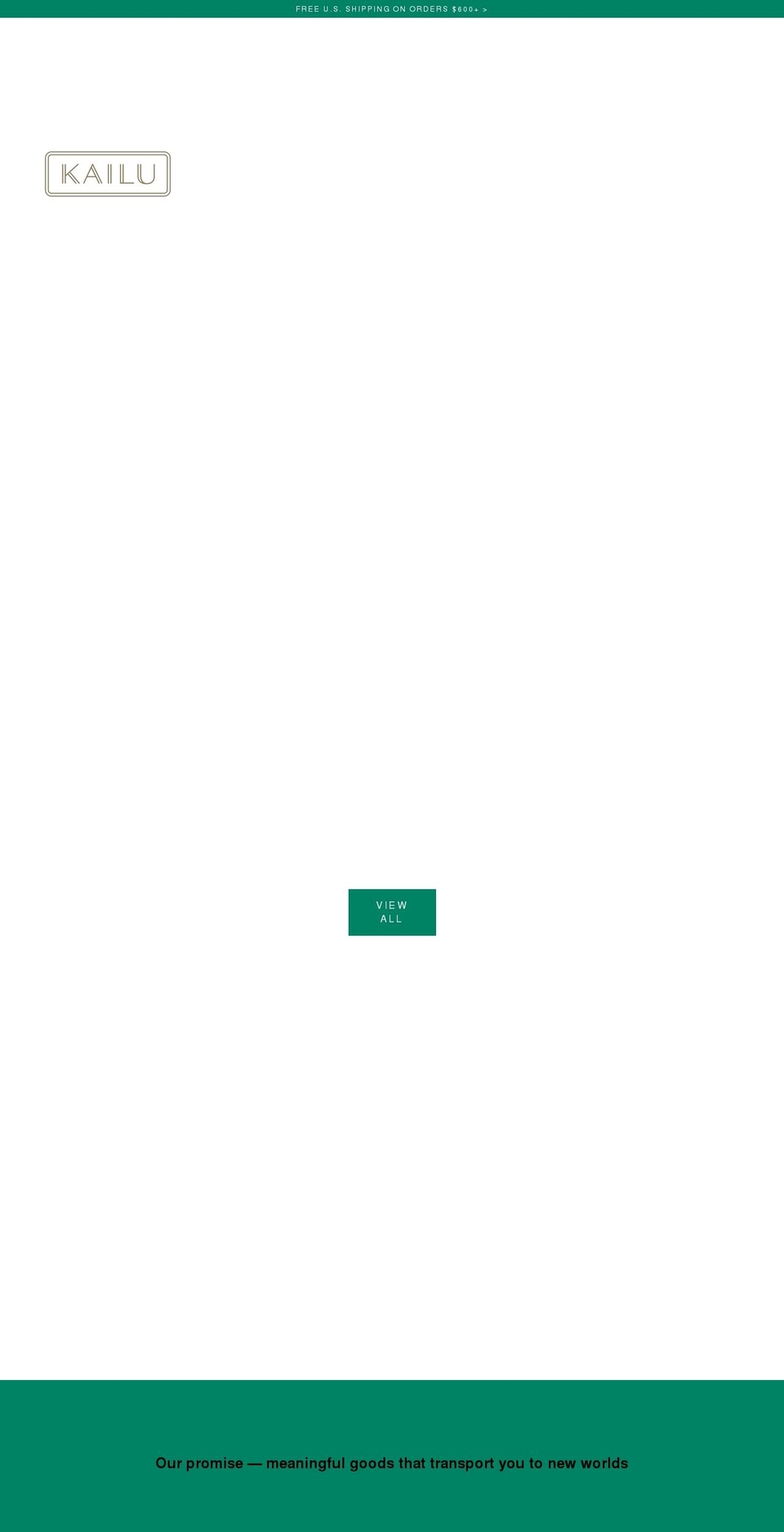 kailusilk.com shopify website screenshot