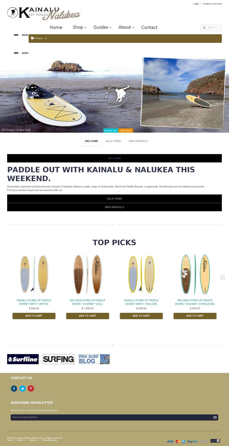 activewear-r14 Shopify theme site example kainalu-nalukea.com