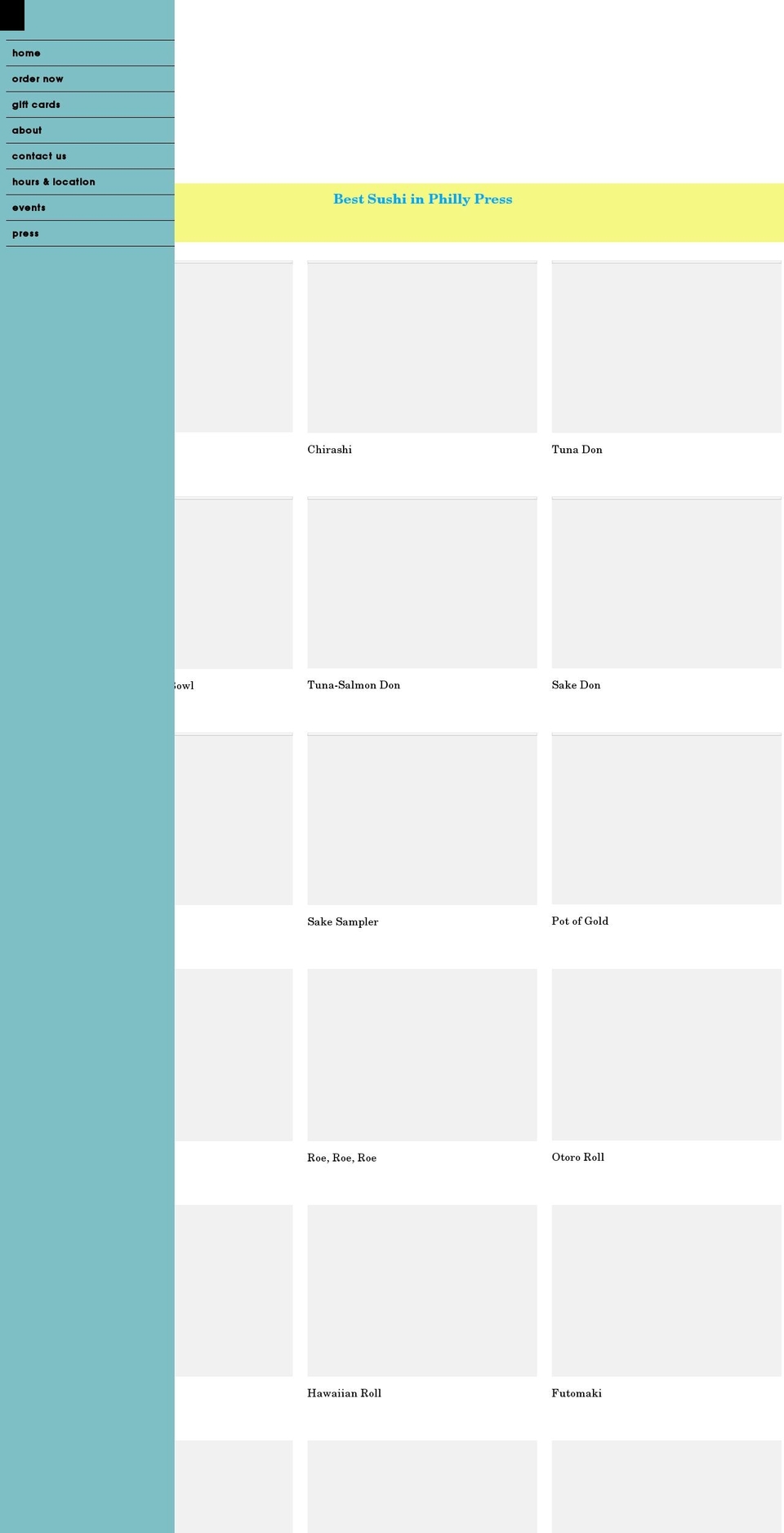 kaisekiphilly.com shopify website screenshot