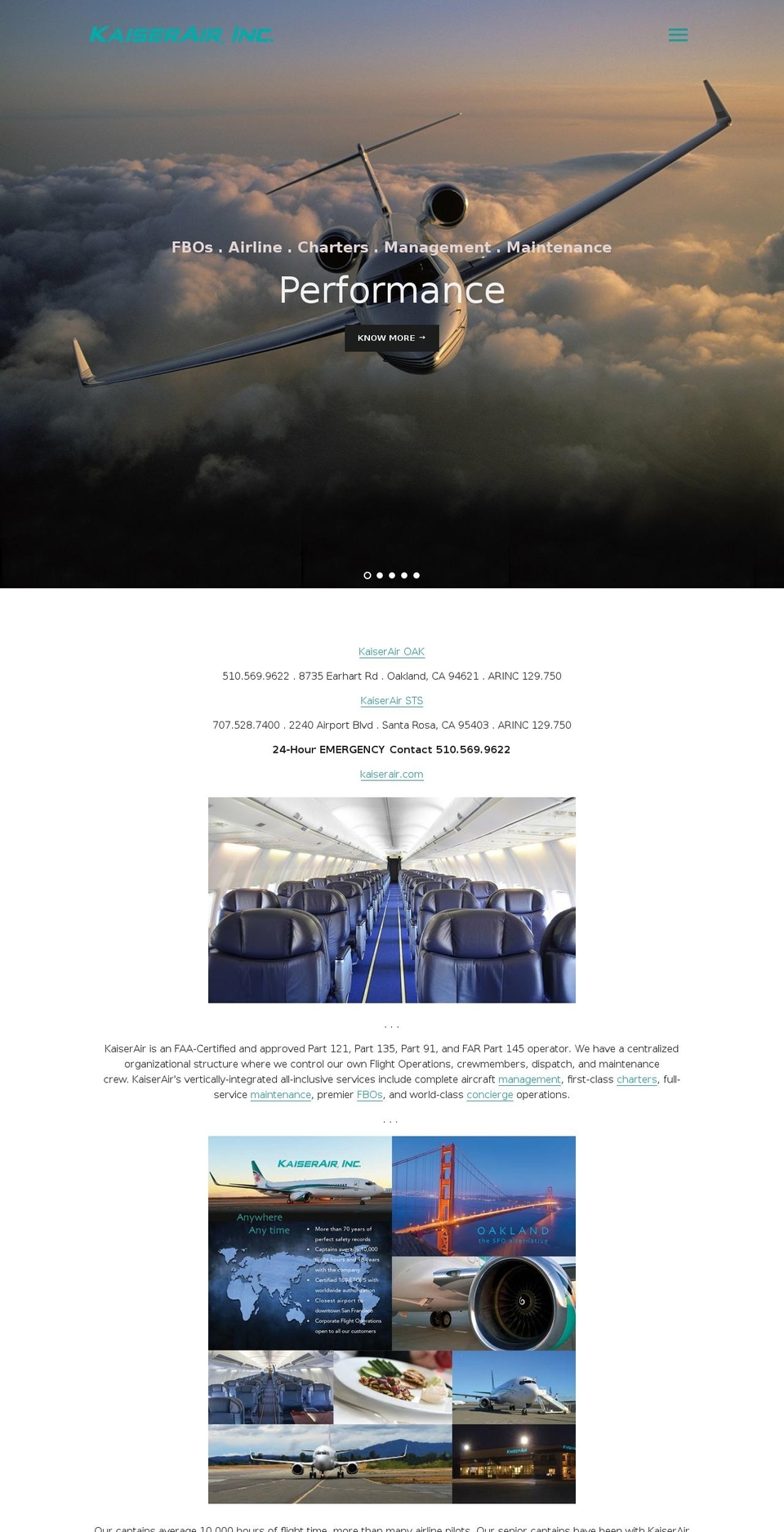 kaiserairnow.com — Shopify storefront screenshot