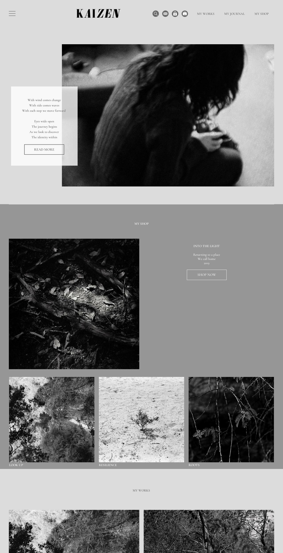 kaizenkollective.com — Shopify storefront screenshot
