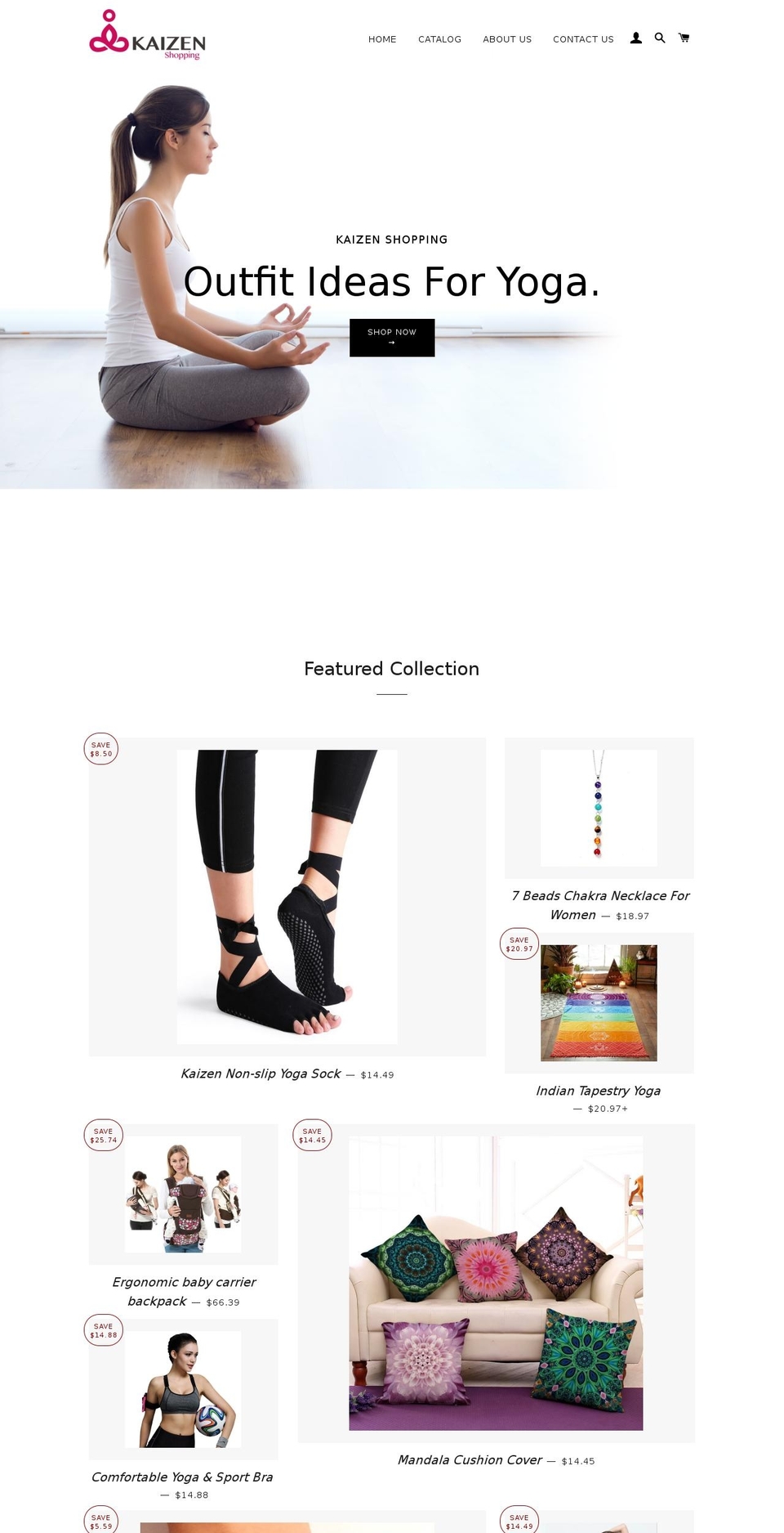 kaizenshopping.com — Shopify storefront screenshot