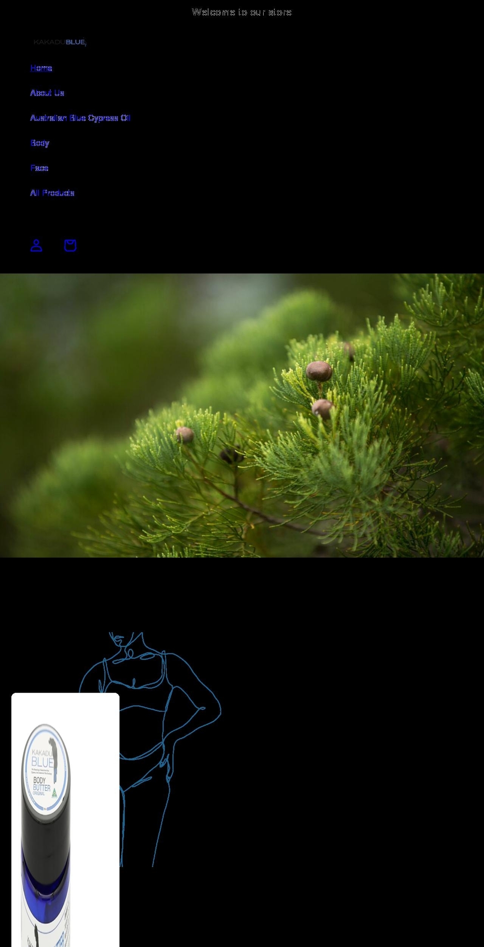 kakadublue.com.au shopify website screenshot