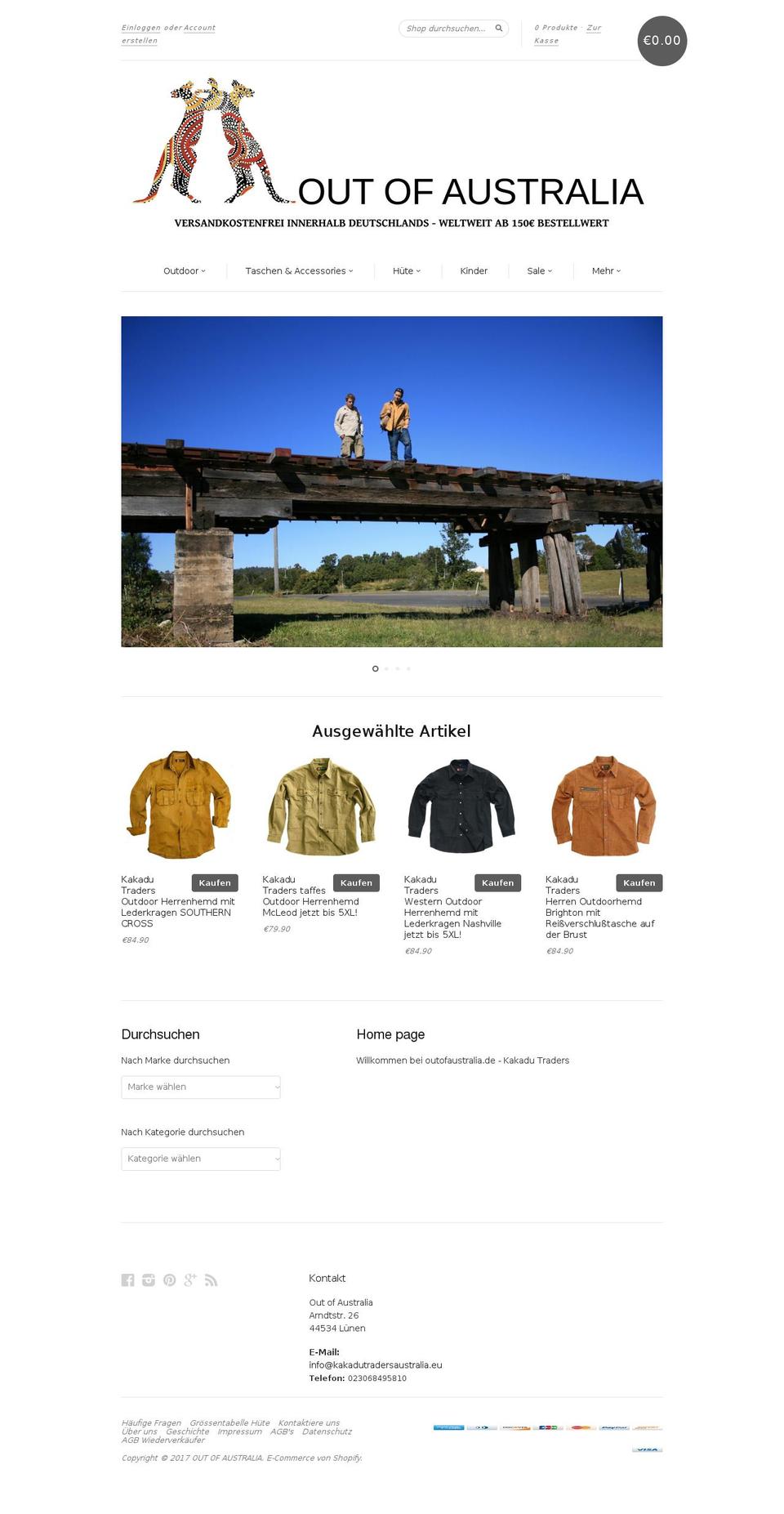 kakadutraveller.com shopify website screenshot