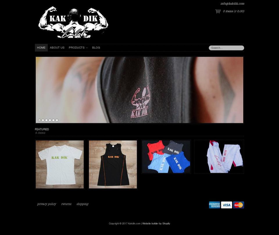 Couture Shopify theme site example kakdik.com