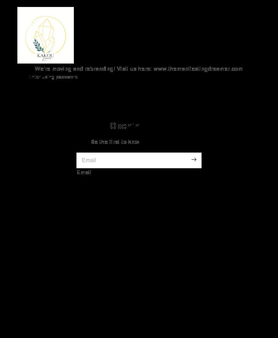 kakoulamour.com shopify website screenshot