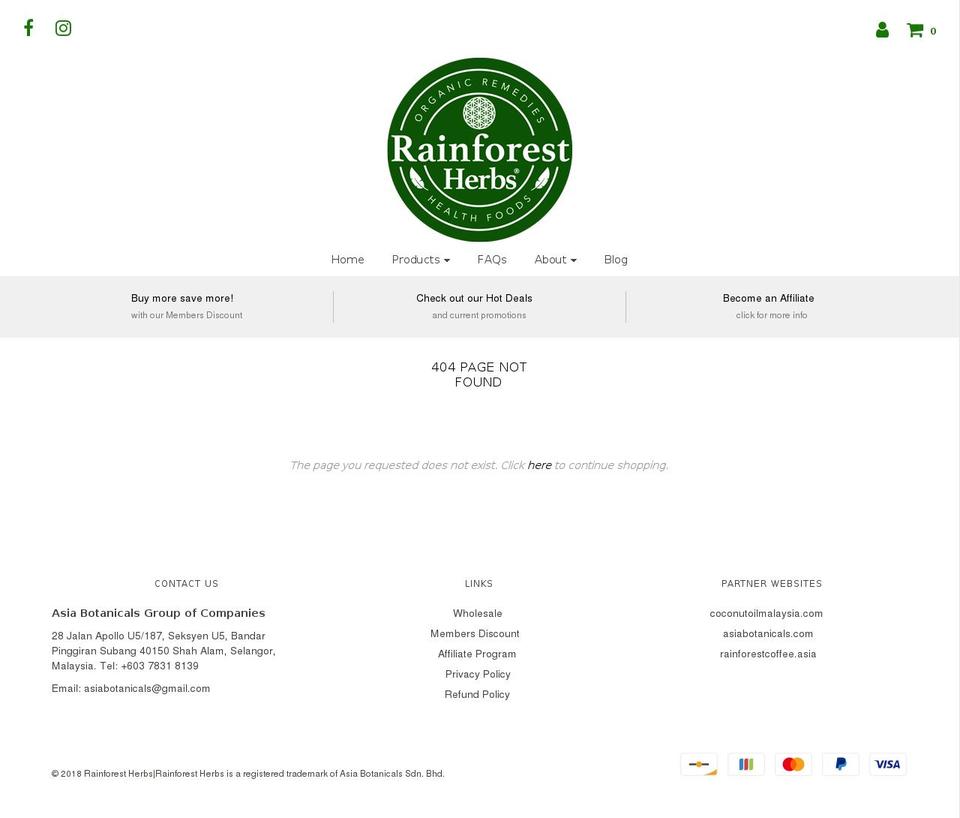 kalahariherbs.com shopify website screenshot