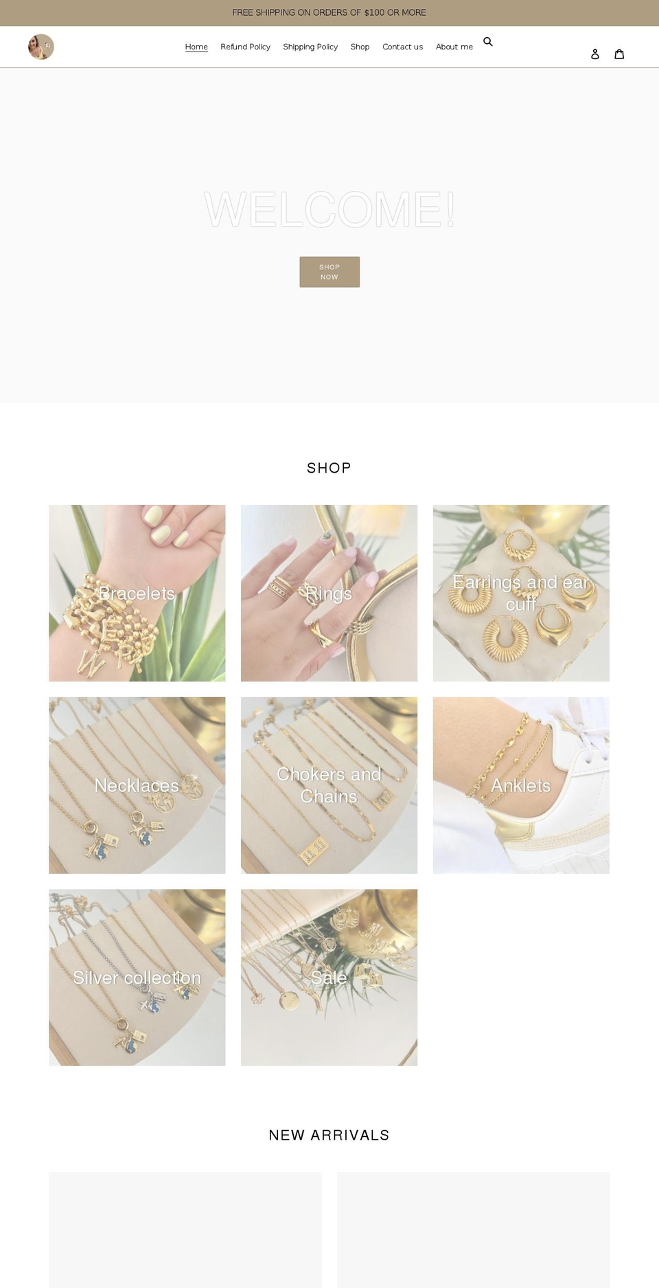 kalaijewelrypr.com shopify website screenshot