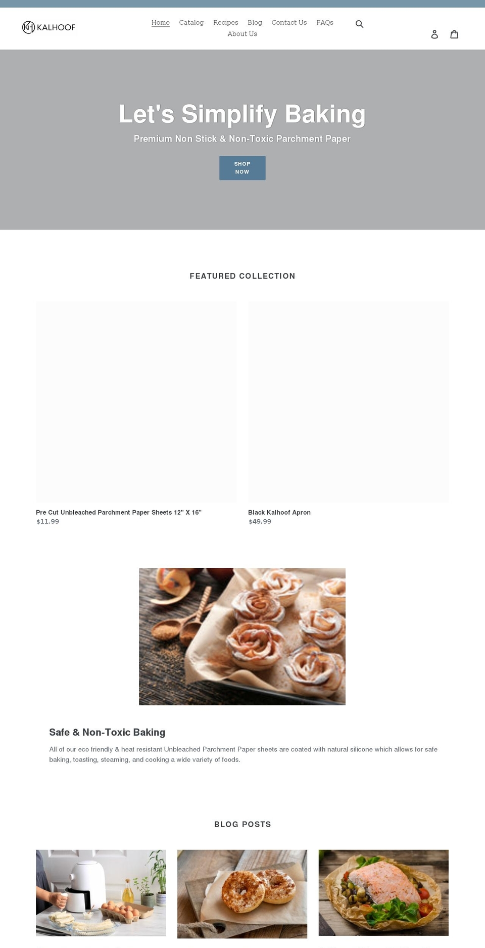 kalhoof.com shopify website screenshot