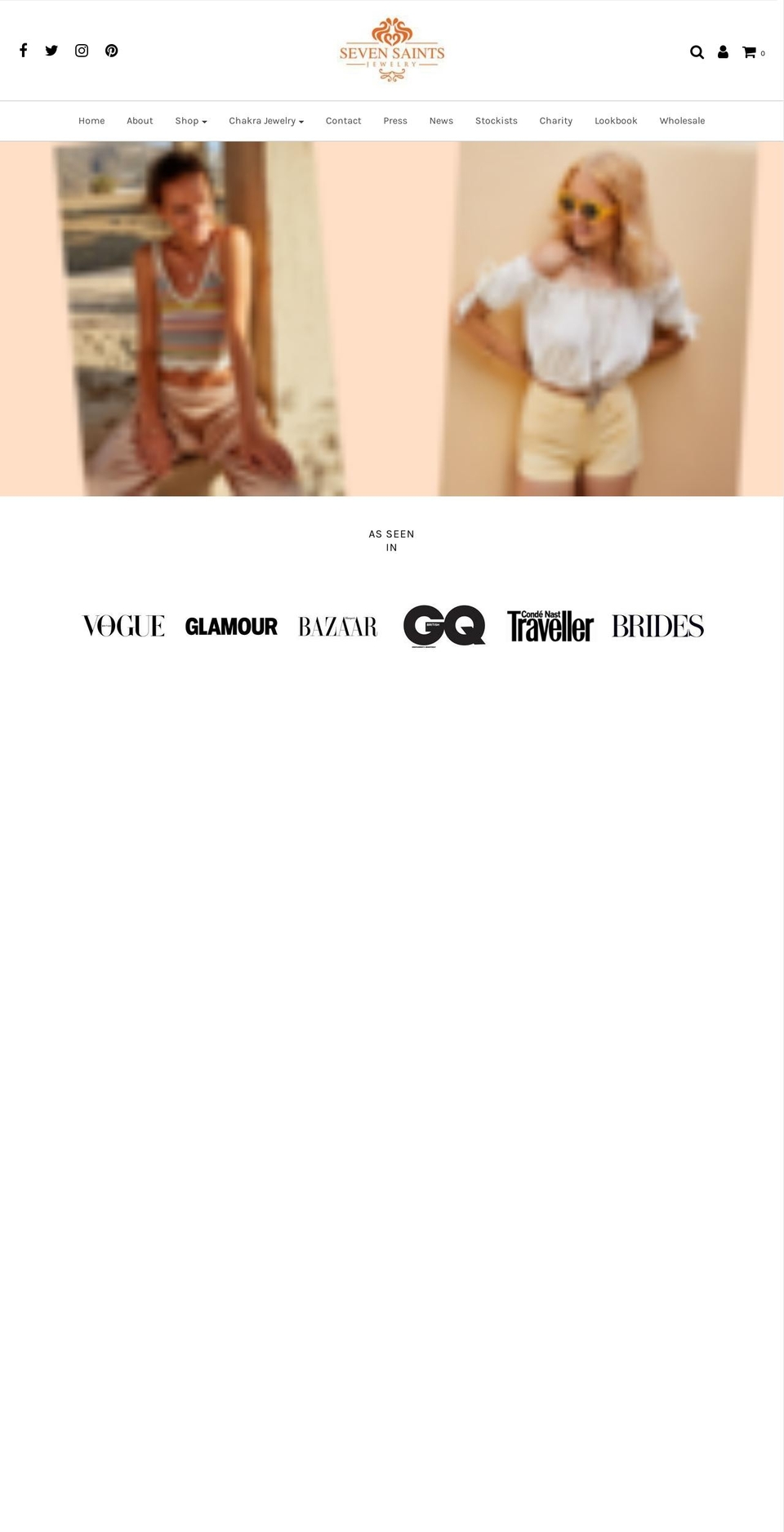 kaliahamira.com — Shopify storefront screenshot
