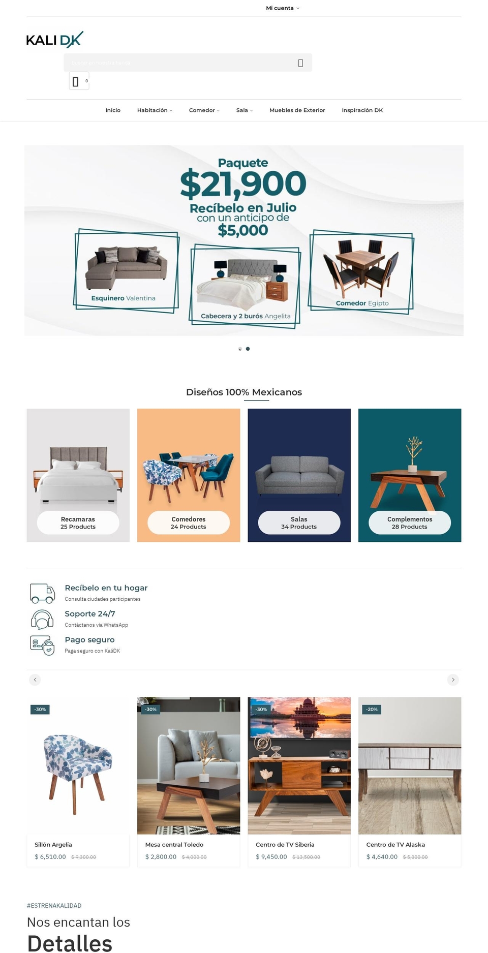 Vesoz-v-- Shopify theme site example kalidk.com