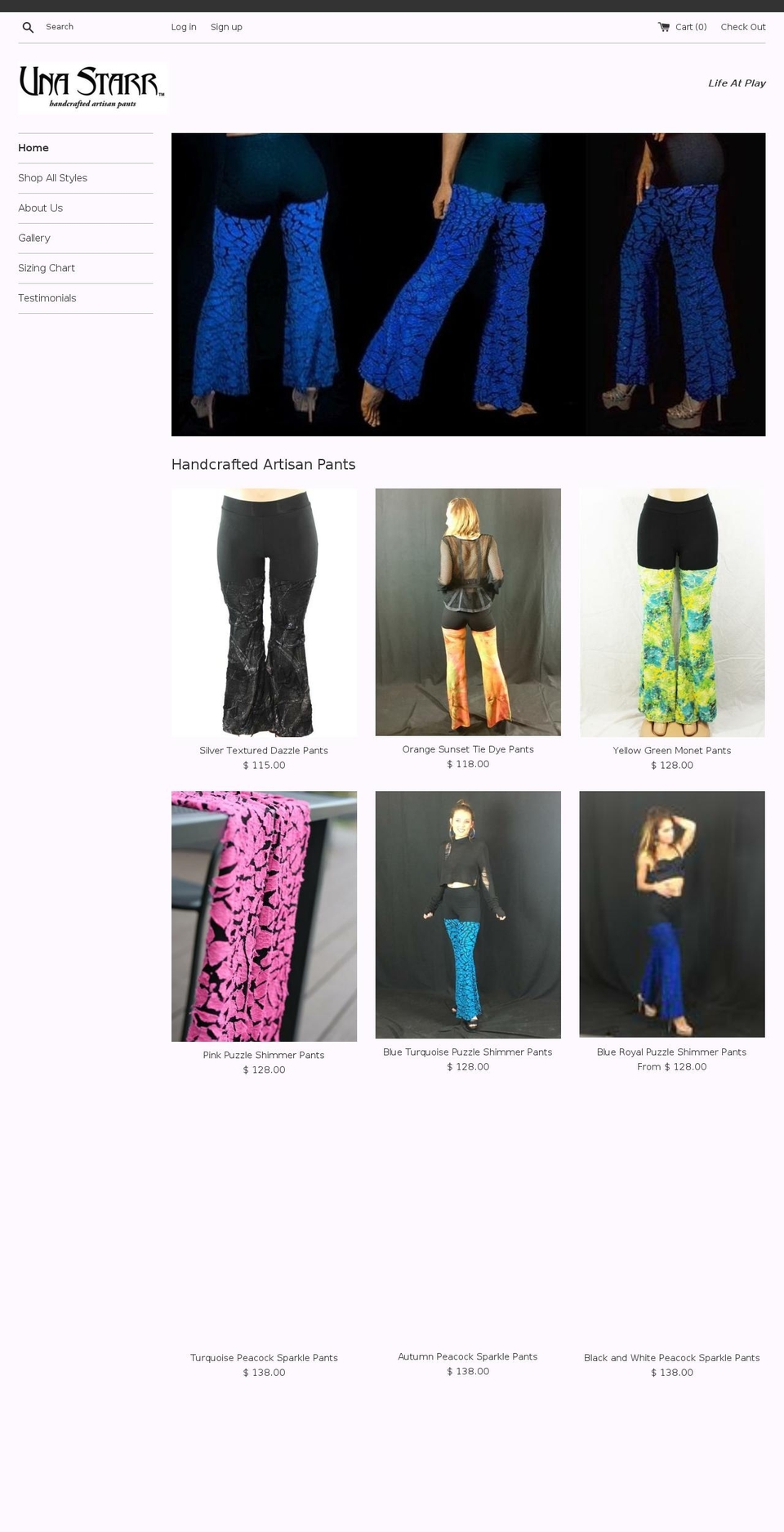 kalikudesigns.com — Shopify storefront screenshot