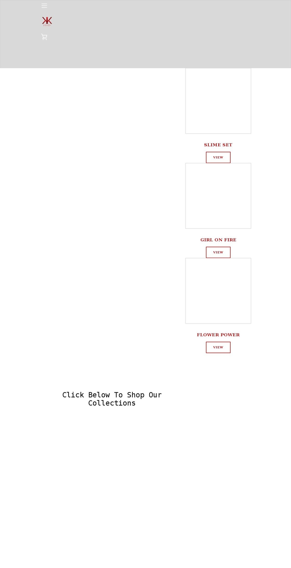 kaliseandko.com shopify website screenshot