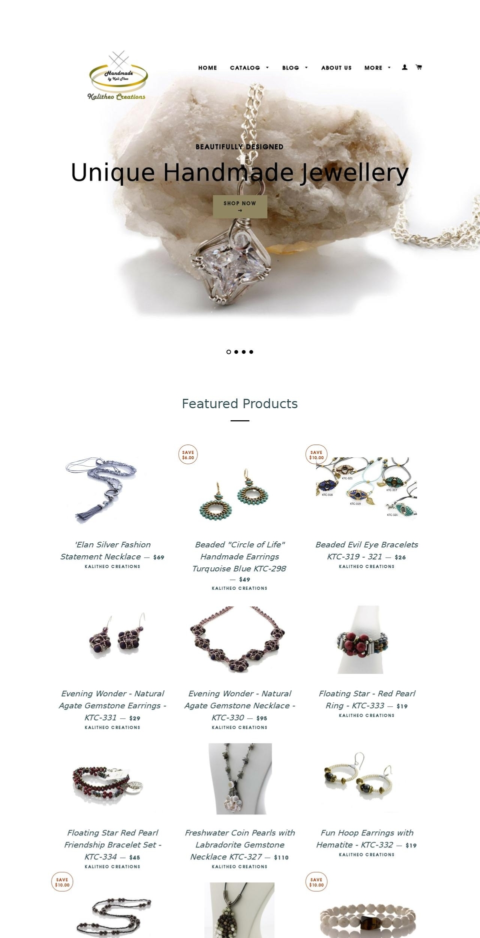 kalitheo.com shopify website screenshot