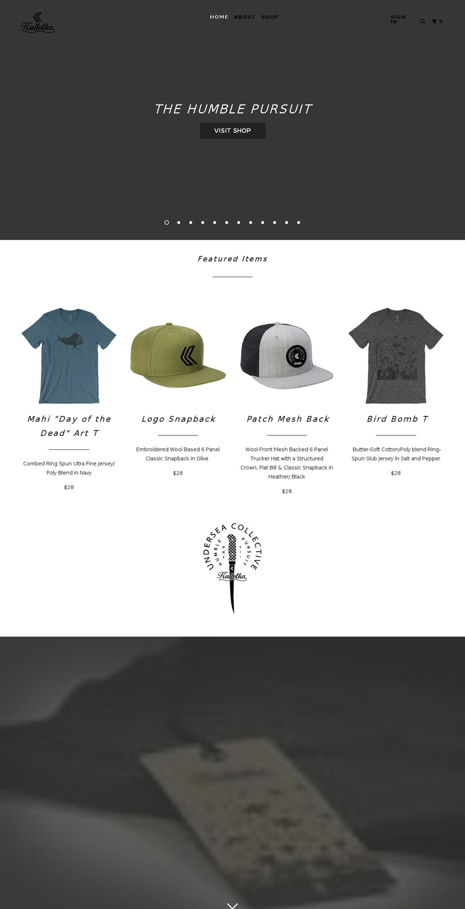 kalletka.com — Shopify storefront screenshot