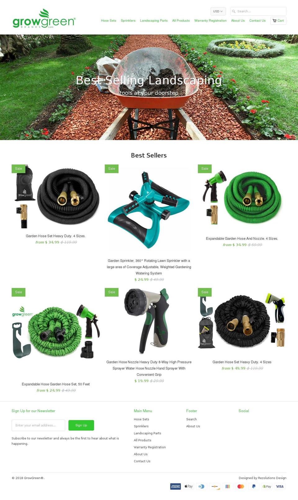 kaluns.com shopify website screenshot