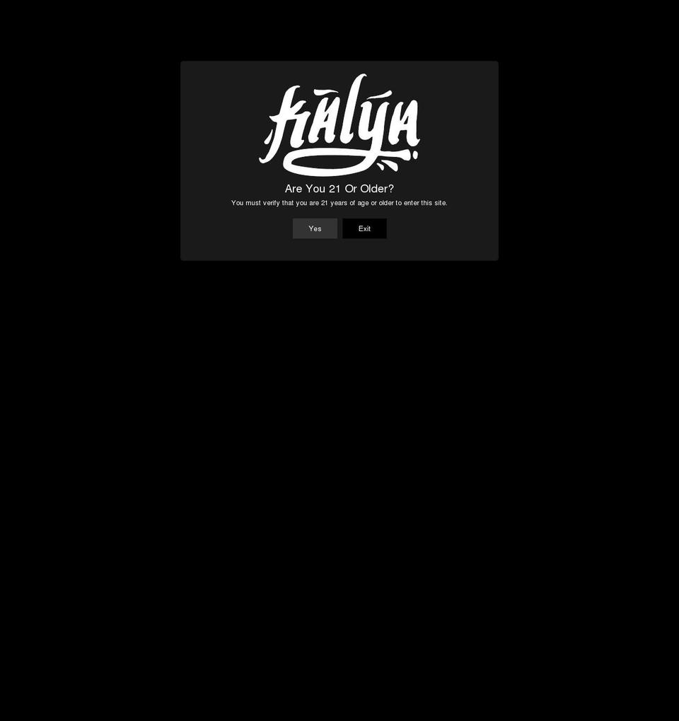 kalyaextracts.com shopify website screenshot
