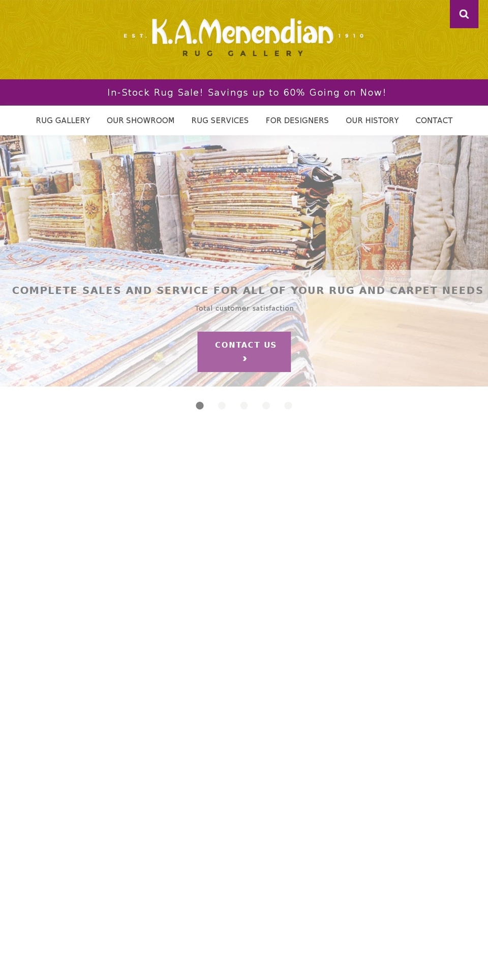 KA Shopify theme site example kamenendian.com
