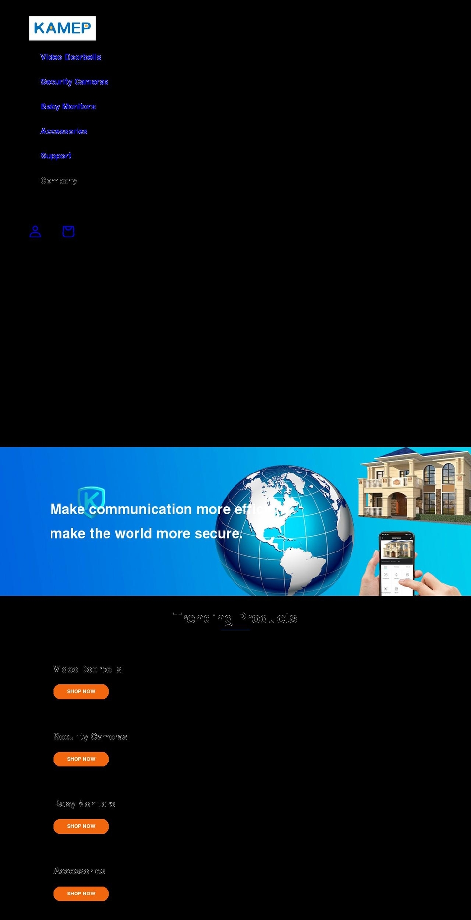 kameplife.com shopify website screenshot