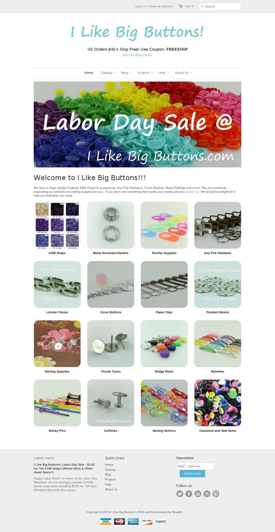 kamsnaps.net shopify website screenshot