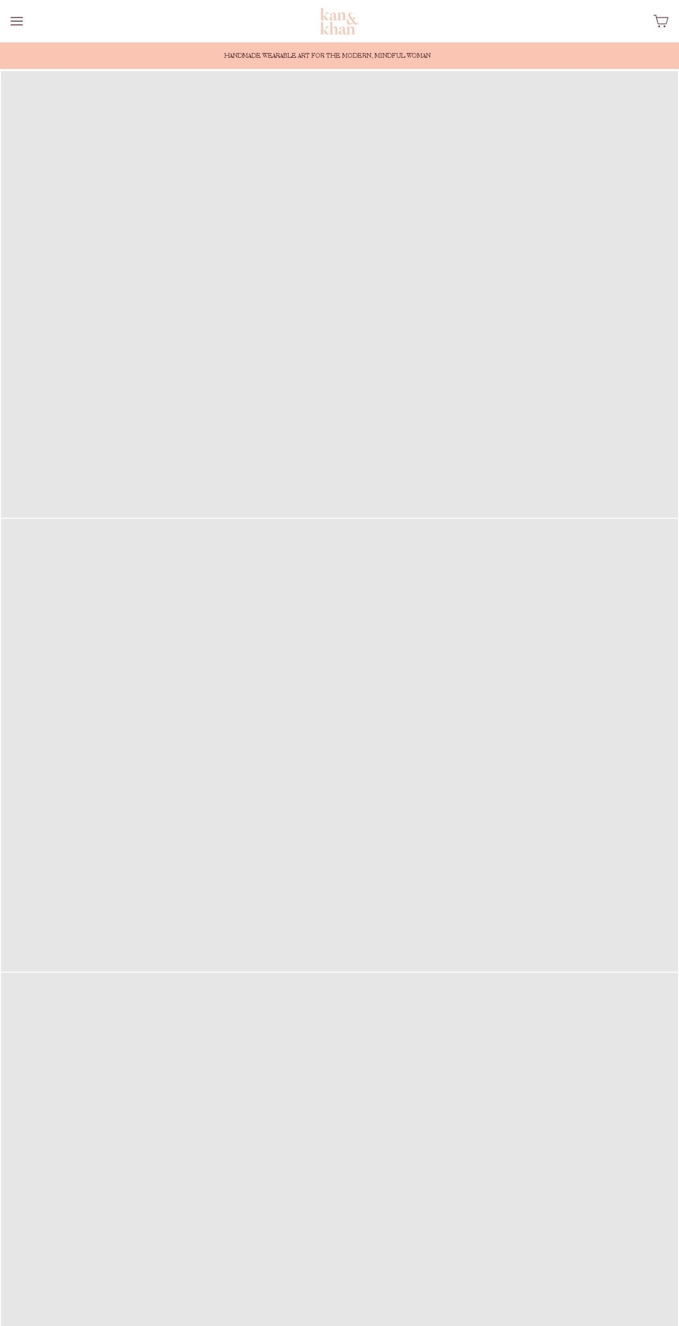 kanandkhan.com — Shopify storefront screenshot