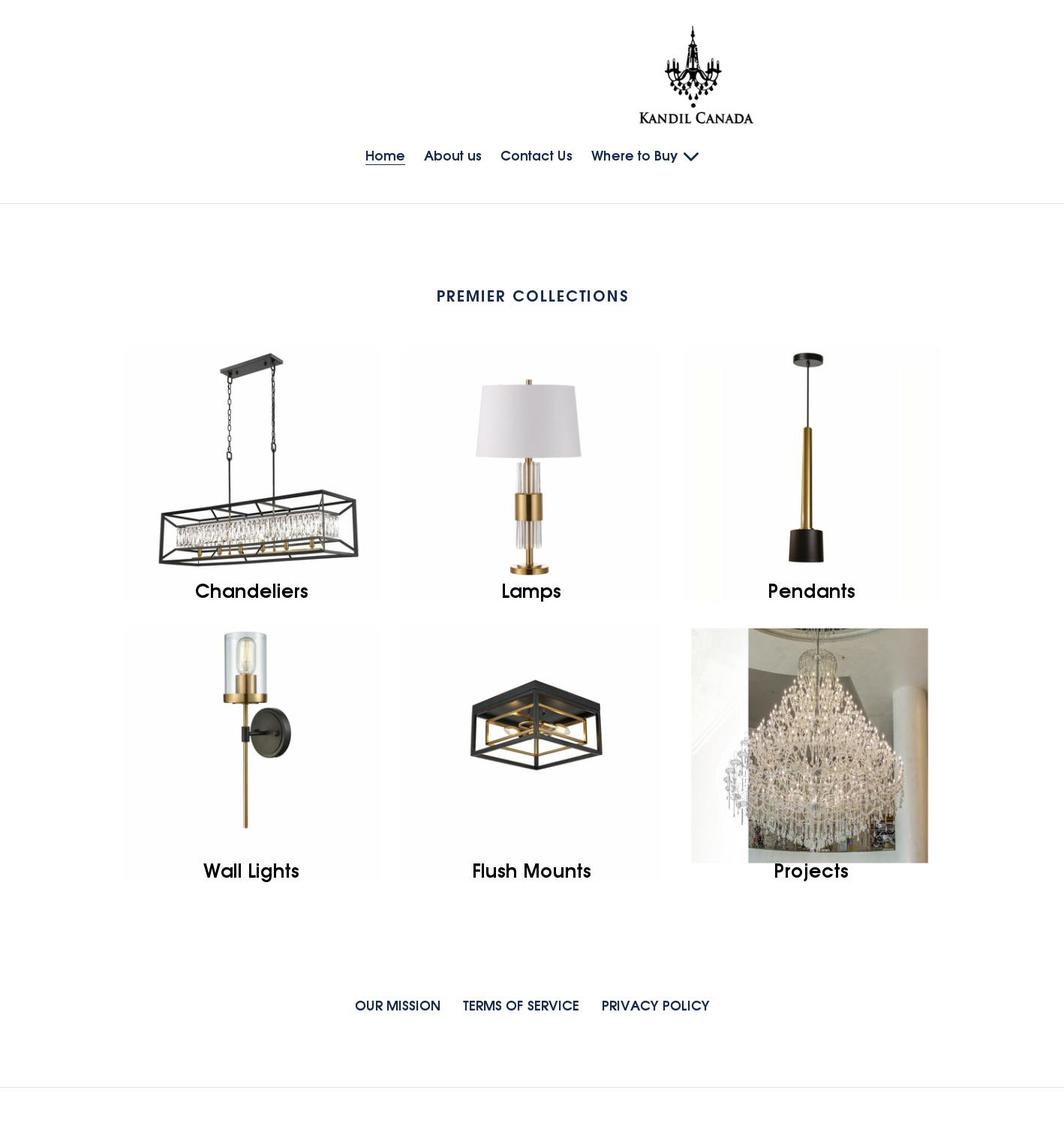 kandilcanada.com shopify website screenshot