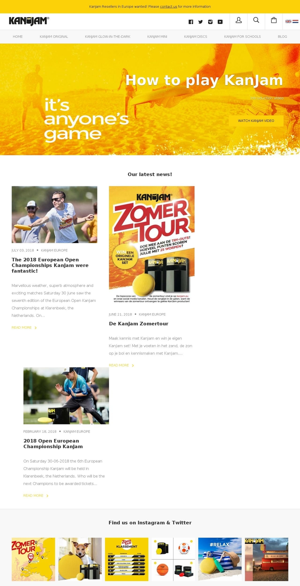 kanjamshop.com — Shopify storefront screenshot