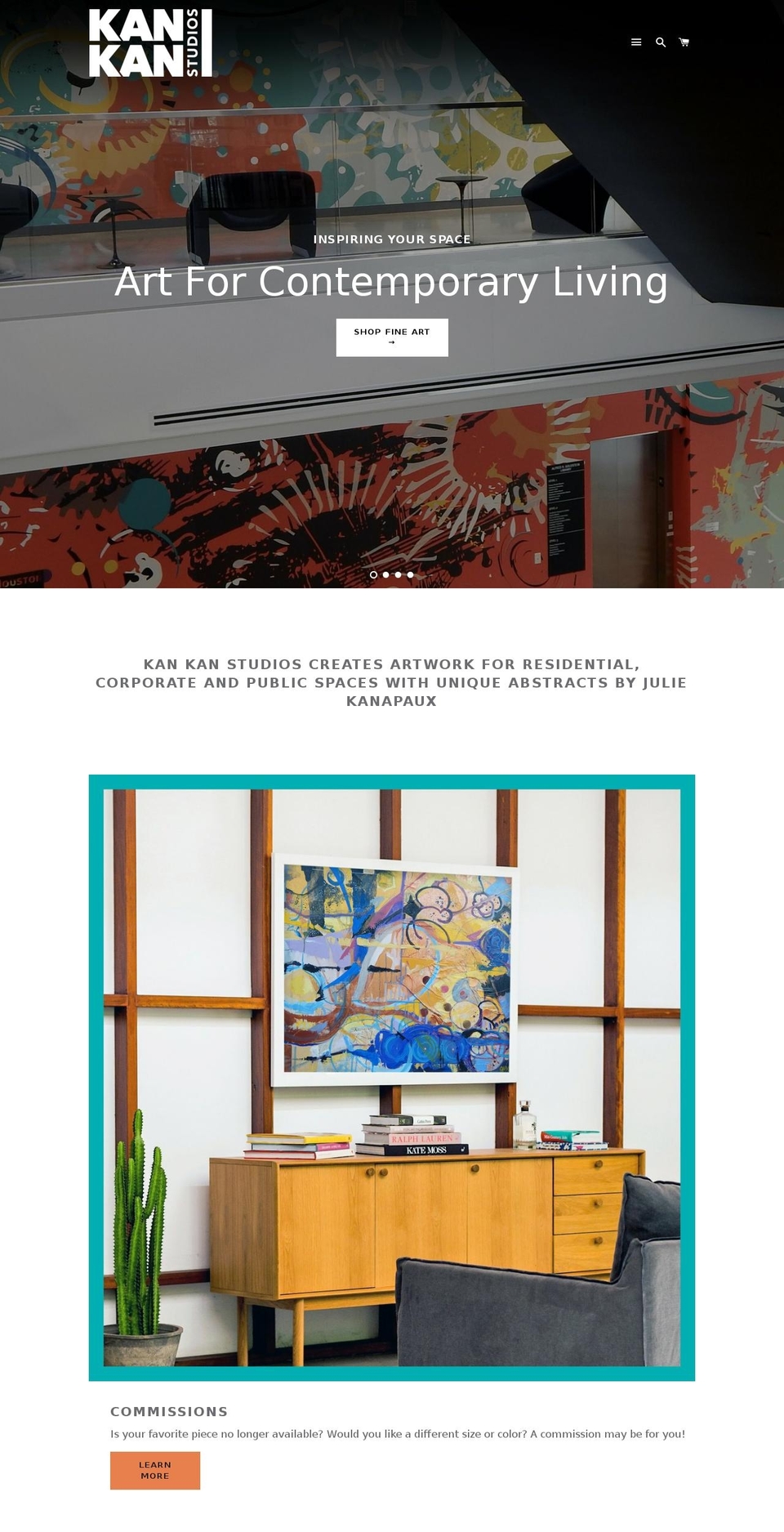 kankanstudios.com shopify website screenshot