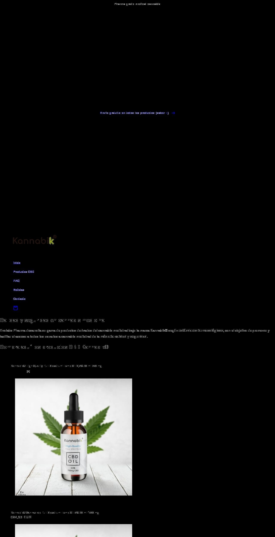 kannabik.com shopify website screenshot