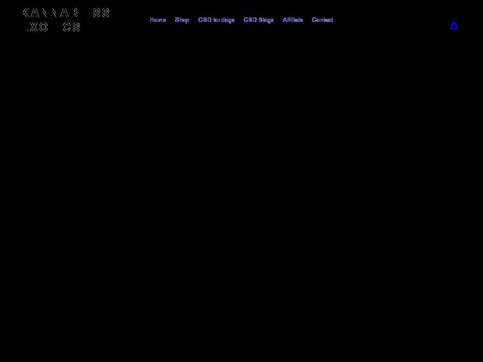 kannablissexotics.net shopify website screenshot