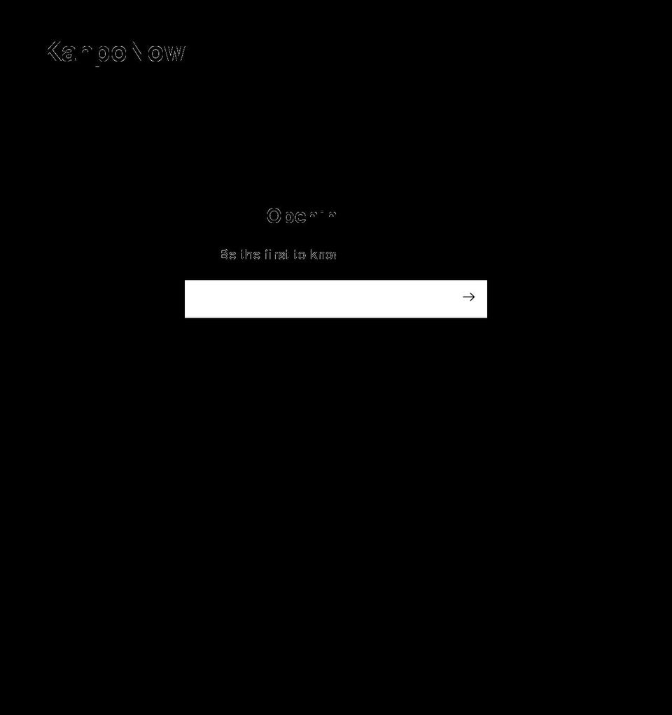 kanponow.com shopify website screenshot